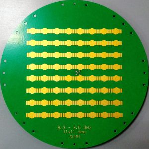Антенная решетка 9.3-9.5 ГГц